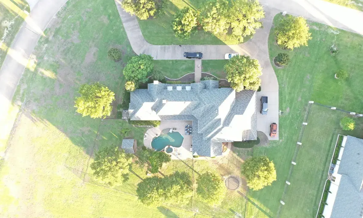 New shingle roof installation on a home in Angleton